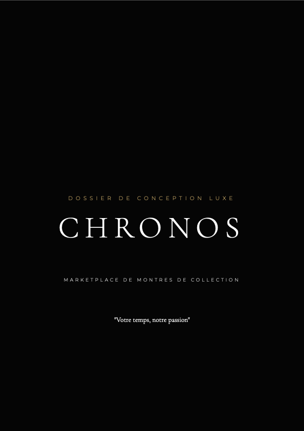 Couverture du brief UX UI Chronos, utilisée comme aperçu du document intégré sur la page.